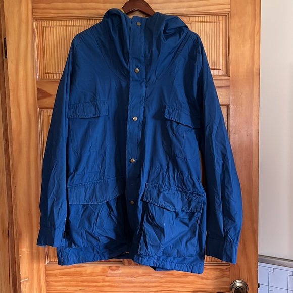 Eddie Bauer Light Jacket Navy Blue Camping Hiking Trekking Outdoors Vintage - Picture 8 of 8